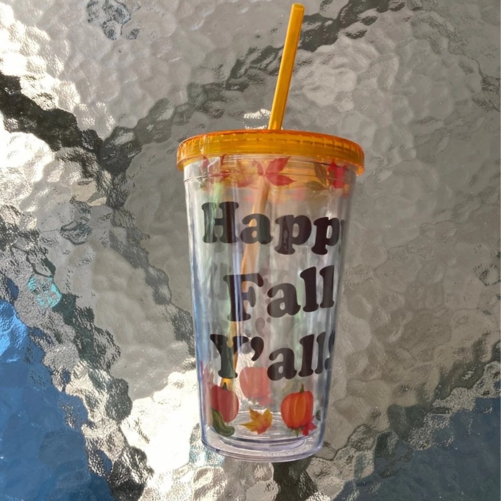 Happy Fall Y’all Tumbler